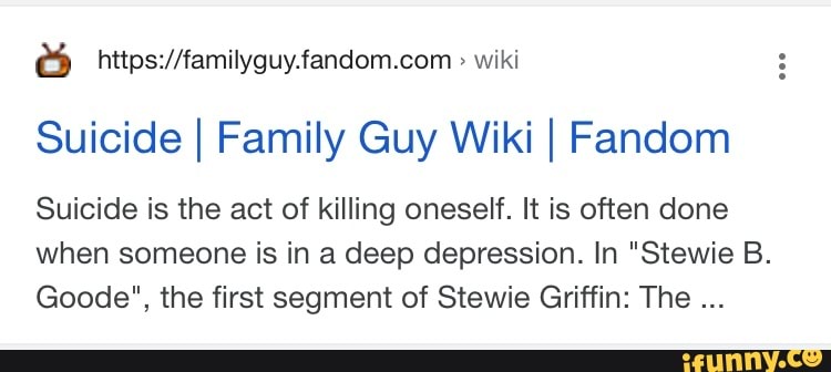 Stewie B. Goode, Family Guy Wiki