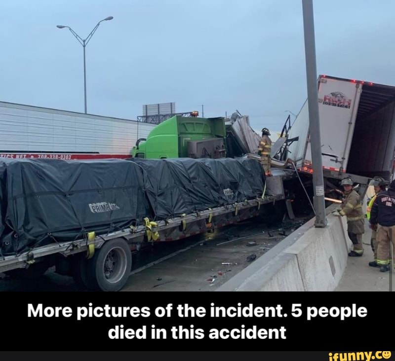 More pictures of the incident. 5 people died in this accident - More pictures of the incident. 5 people died in this accident