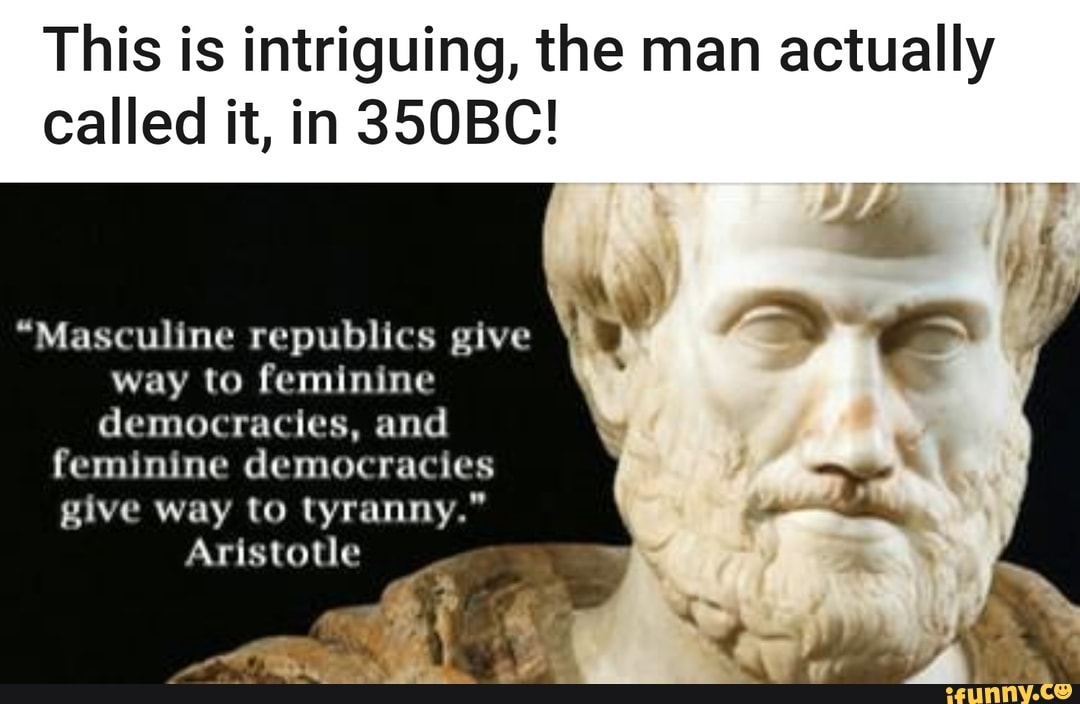 This is intriguing, the man actually called it, in 350BC! 