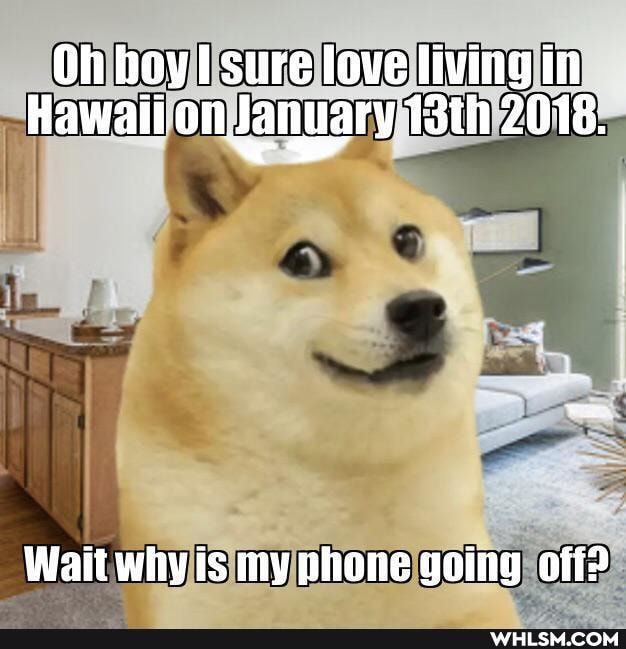 Oh hoy! sure love livingin:
Hawaii on January 13th 2018.
Wait why is my phone going off?