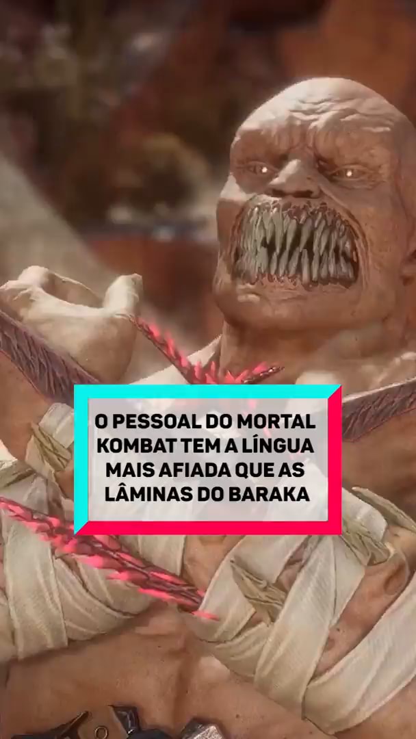 A História de Baraka - Mortal Kombat 