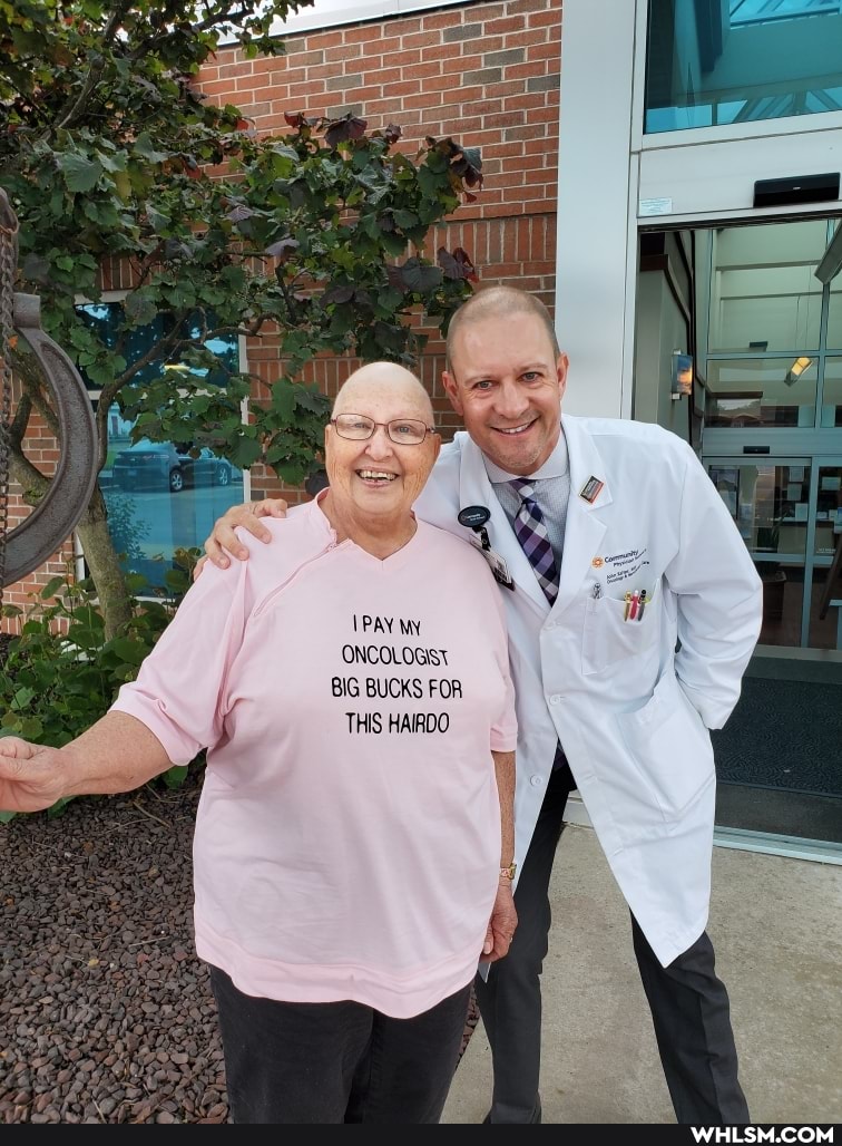 UPAY My
ONCOLOGIST BIG BUCKS FOR THIS HAIRDO