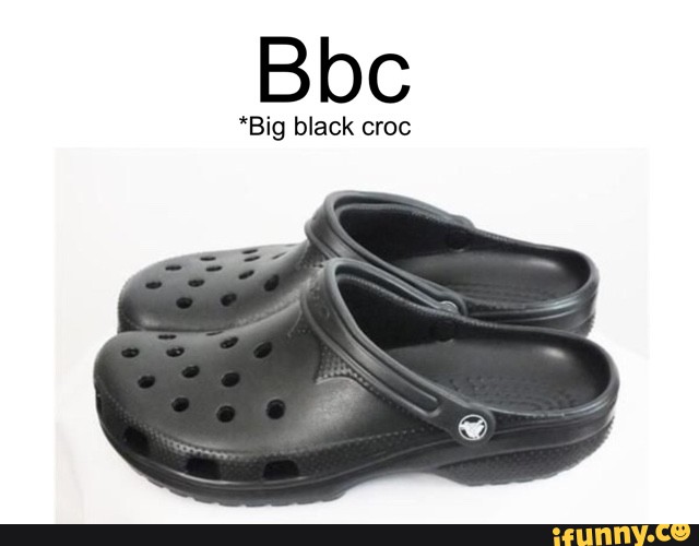 big black crocs