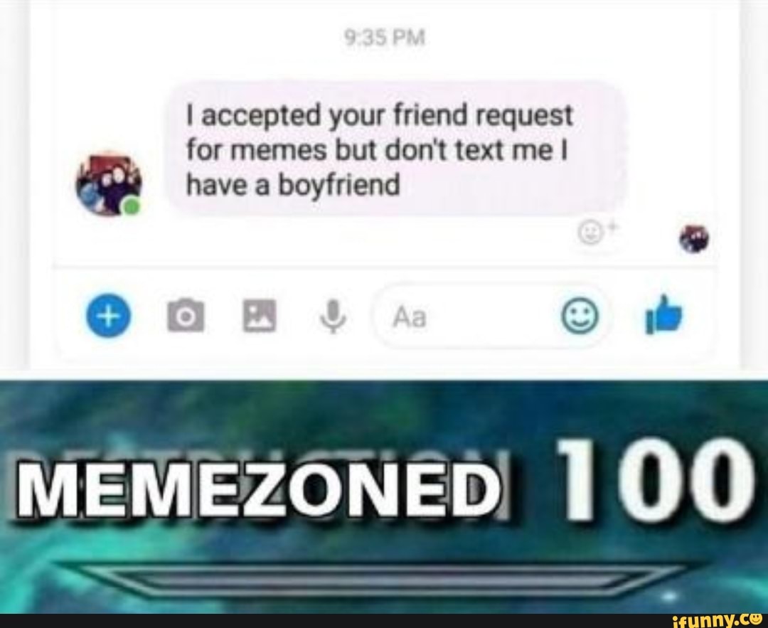 Friend request meme