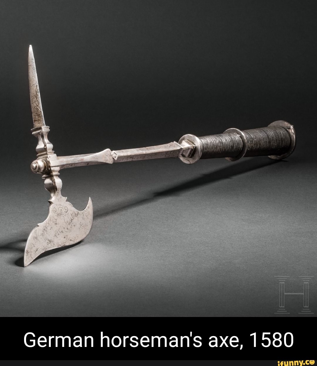 German horseman's axe, 1580