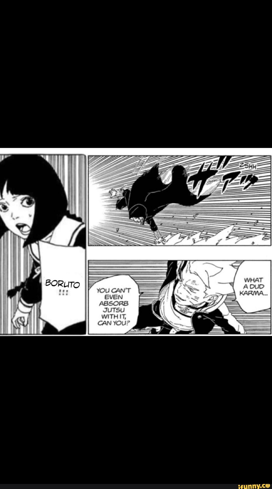 WHAT 7 = AOOuUD YOU CAN'T EVEN ABSORB JUTSU WITH IT, CAN YOU? - iFunny