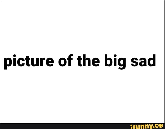 picture of the big sad