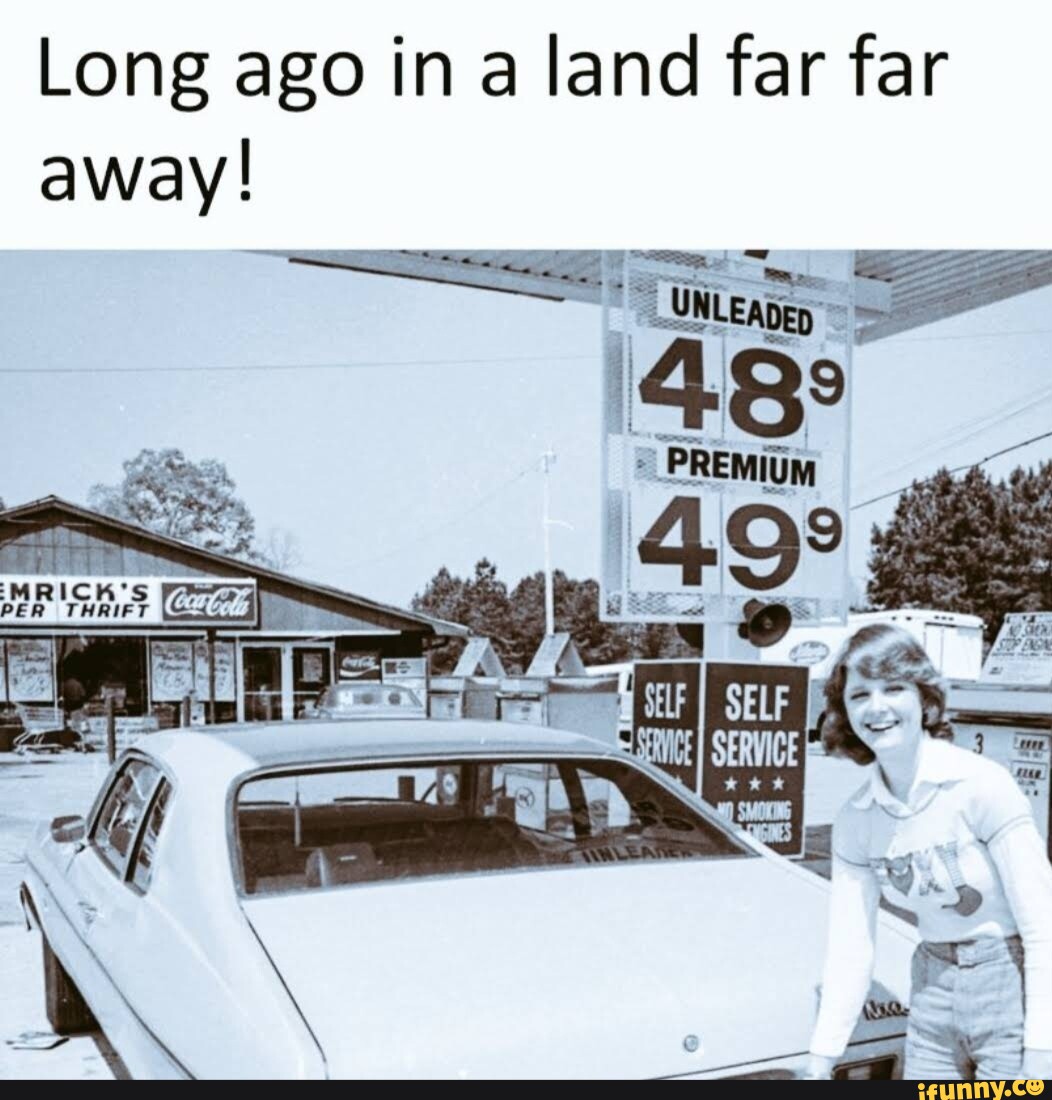 Long ago in land far far away! UNLEADeD 1489 PREMiUM I PER THRIFT