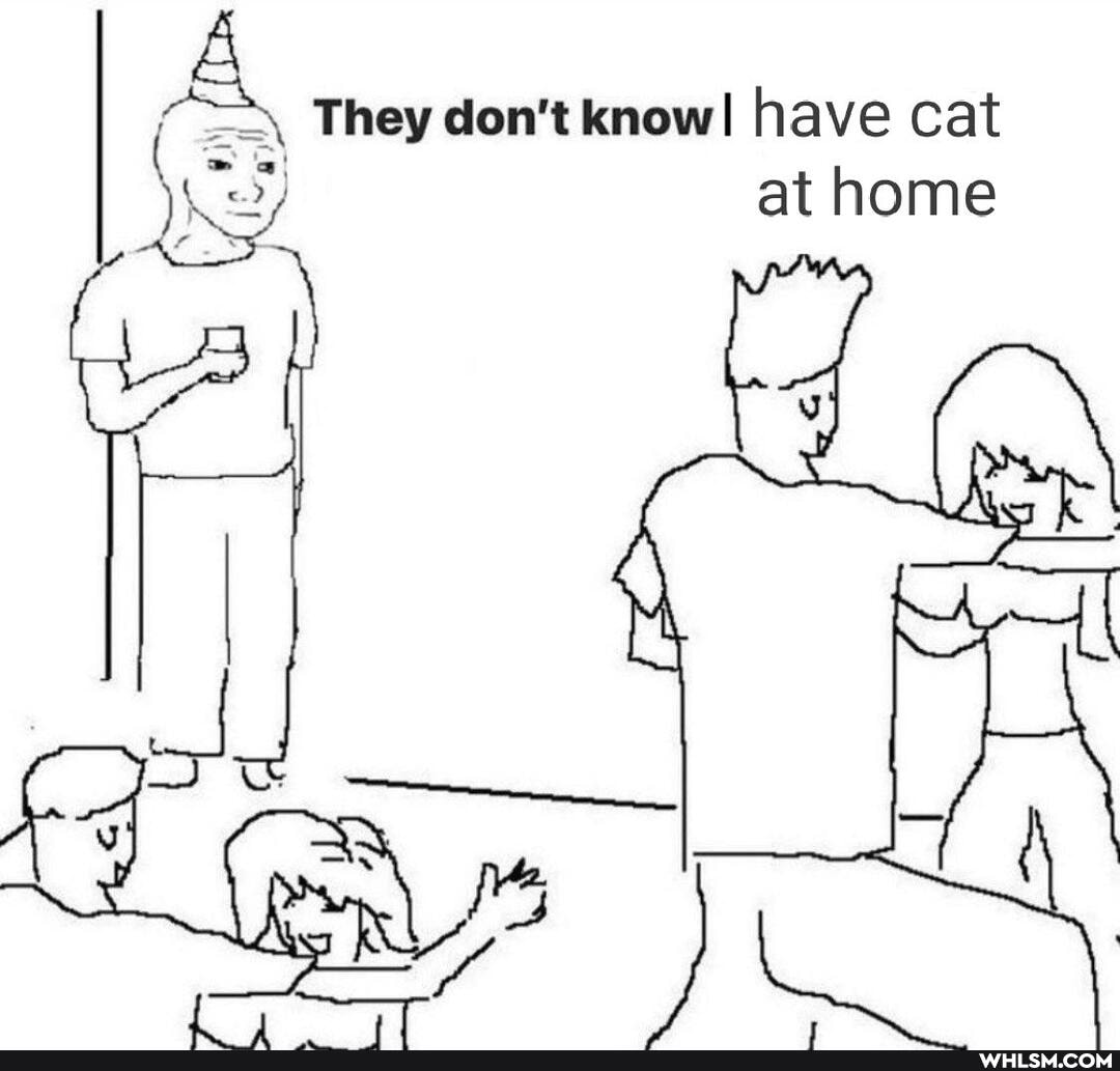 They don't know! have cat at home