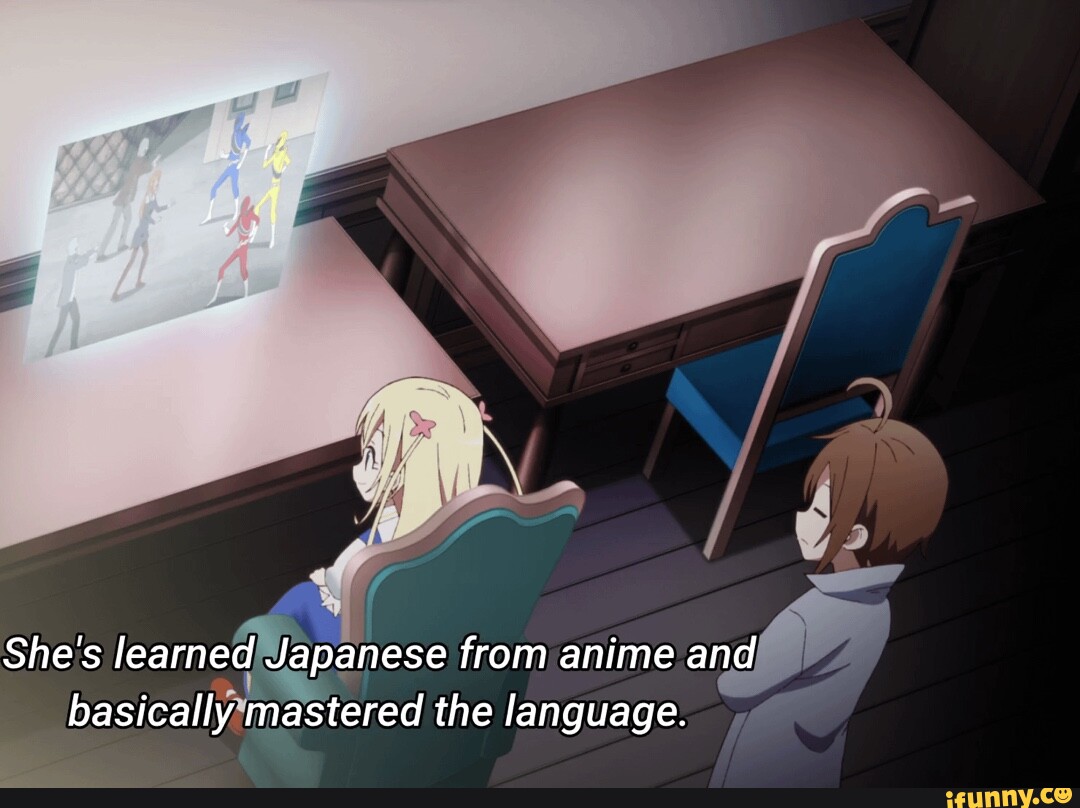 She&apos;s learned Japanese from anime and basically mastered the language....