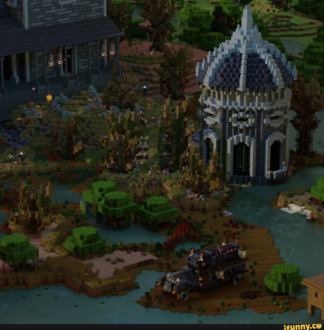 Addams Family Mansion in Minecraft. iFunny