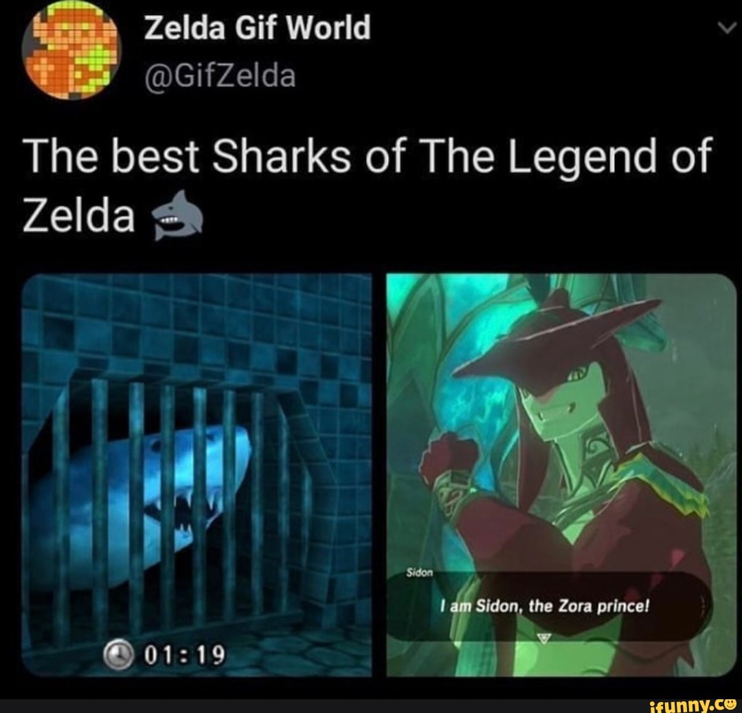 legend of zelda shark prince
