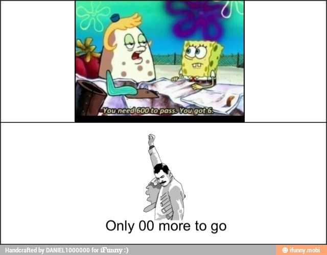 Only 00 more to go