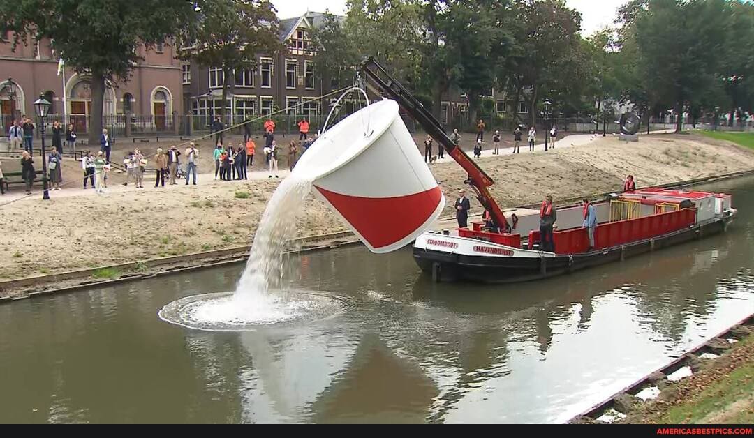newly, dug, canal, filled, water, exactly, imagine