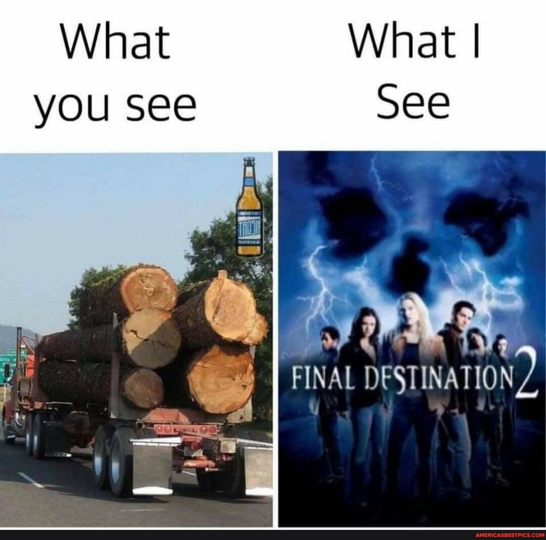 What What I you see See
FINAL DESTINATIO