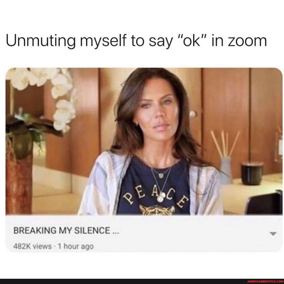 Unmuting myself to say "ok" in zoom
BREAKING MY SILENCE
482K views 1 hour ago