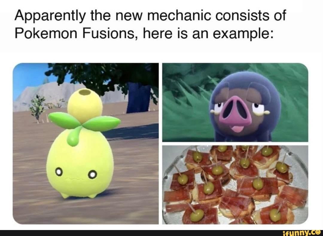 Apparently the new mechanic consists of Pokemon Fusions, here is an ...