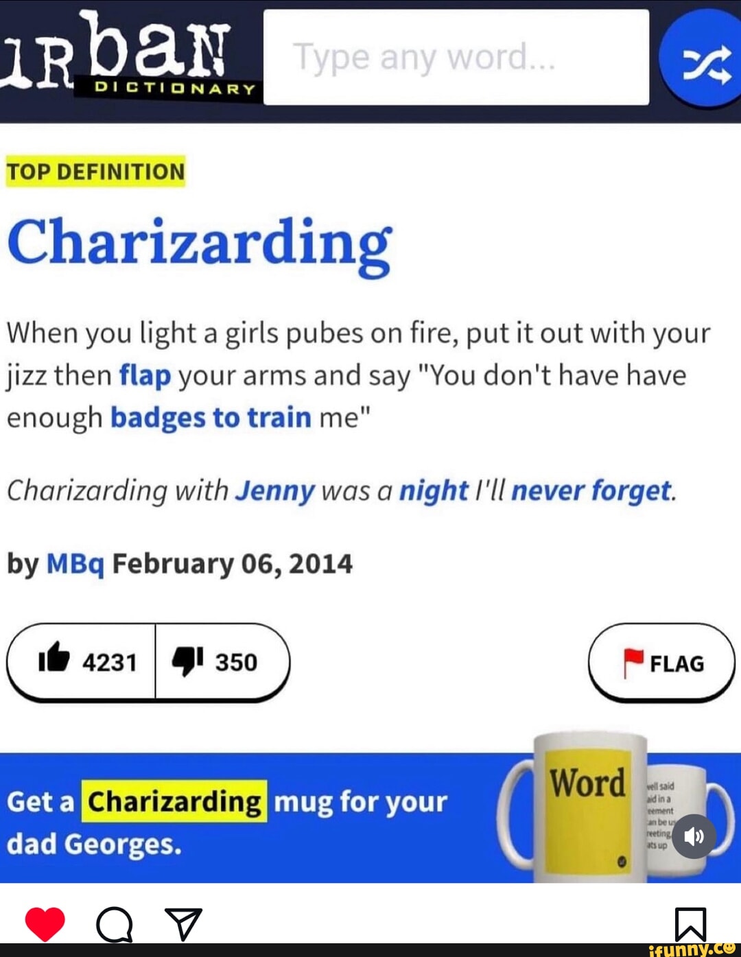 Pban DICTIONARY TOP DEFINITION Charizarding When you light a girls ...