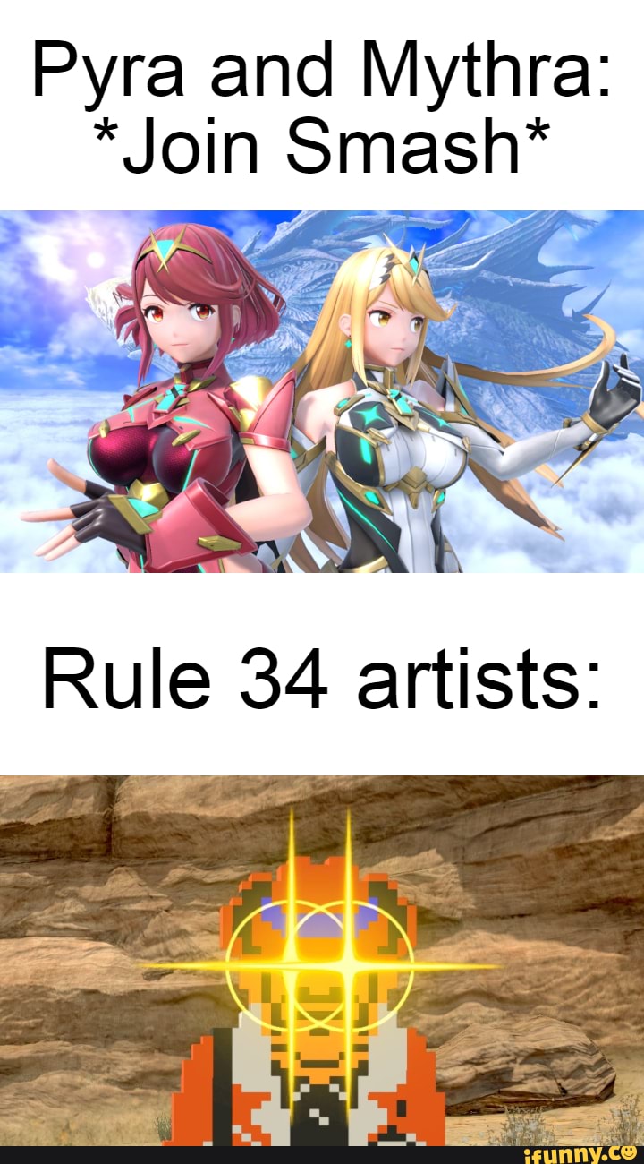 Pyra And Mythra Join Smash Ty Ye Fr Rule 34 Artists Ifunny 2665