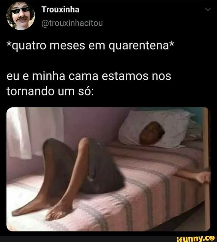 *quatro meses em quarentena*
eu e minha cama estamos nos
tornando um só: