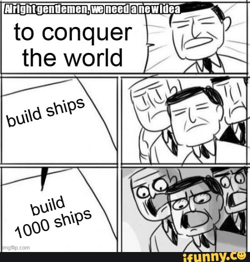 to conquer the world