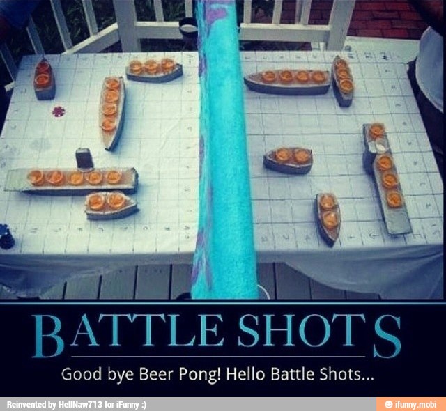 Good bye Beer Pong! Hello Battle Shots