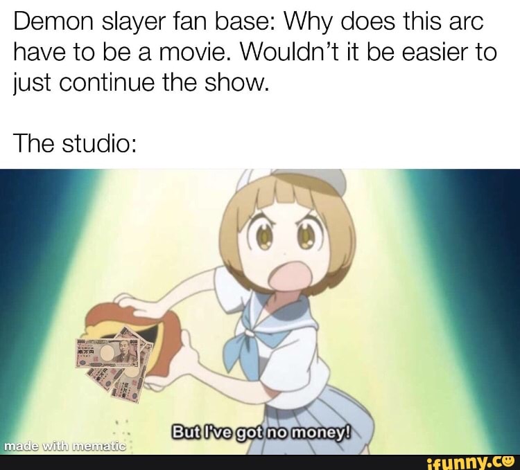Demon slayer fan base Why does this are have to be a Demon slayer fan base Why does this are have to be a