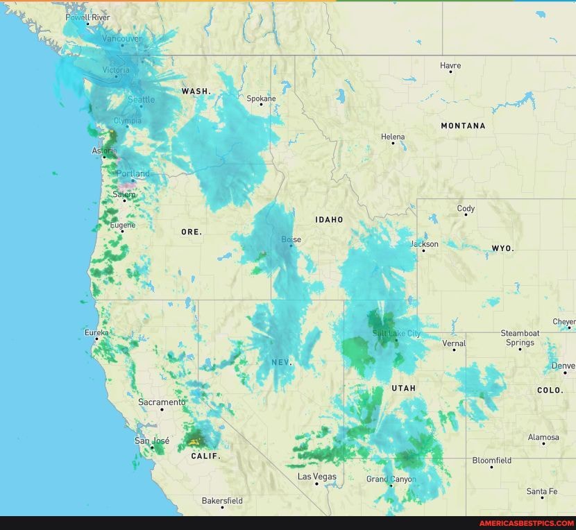 Baise
Las Vegas
UTAH
MONTANA
wyo.
Cheyer
Steamboat
Vernal Springs
Denve coLo.
Alamosa
Santa Fe