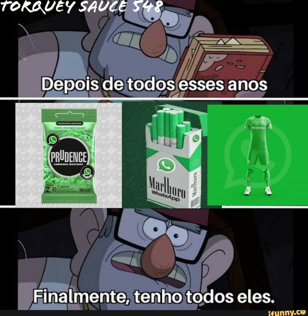 TORBGUEYS SAVCE S
Depois de todos esses anos
Finalmente, tenho todos eles.