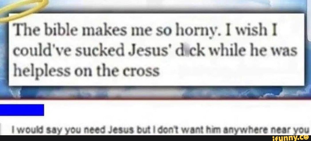 Jesus Sucking Dick