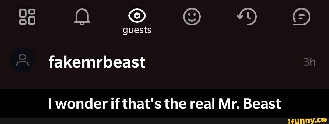 I wonder if that's the real Mr. Beast - I wonder if that's the real Mr. Beast