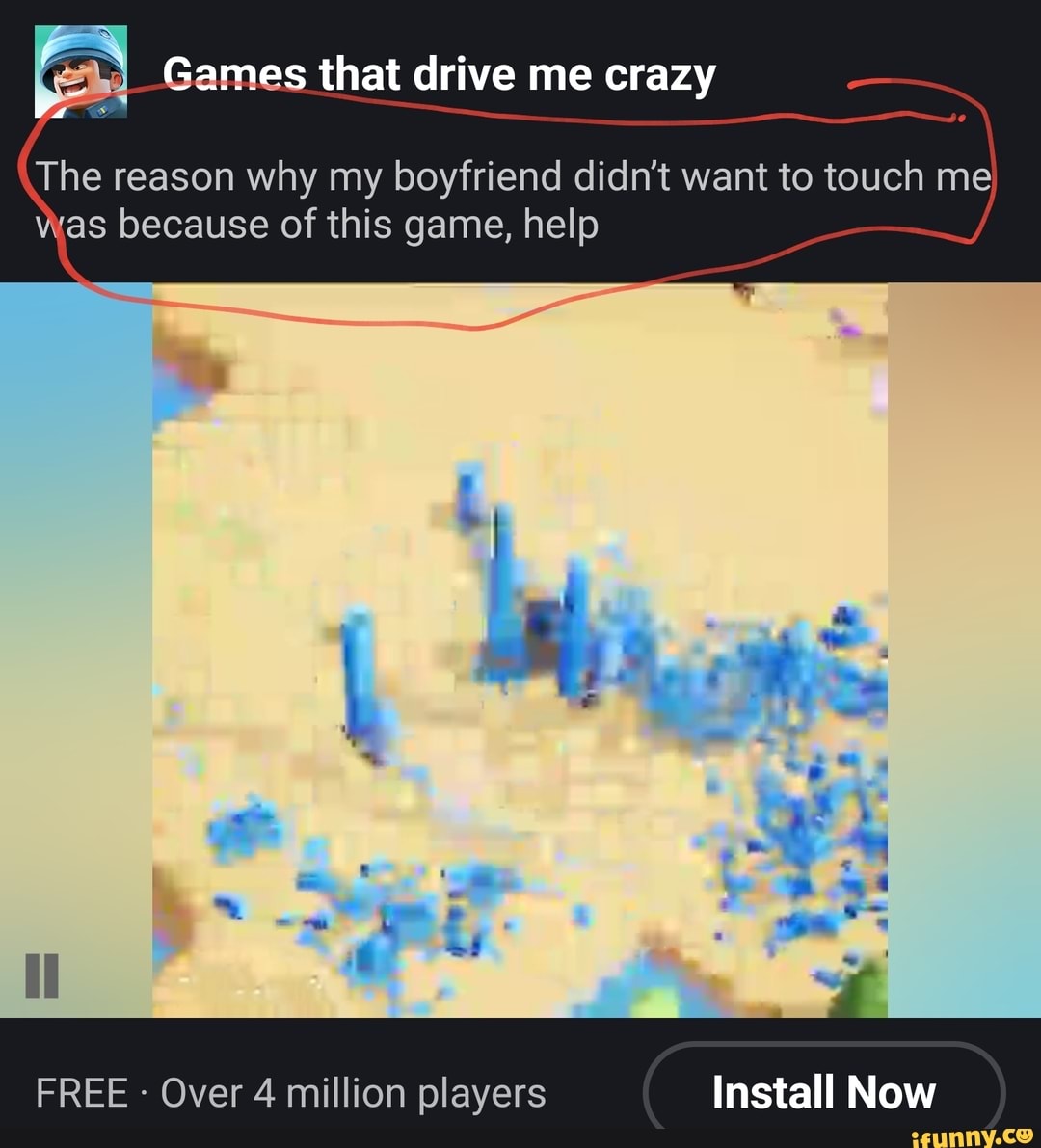 My boyfriend touches me