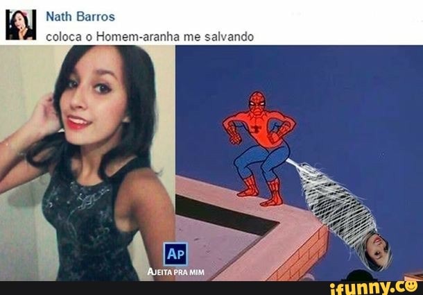 8
coloca o Homem-aranha me salvando