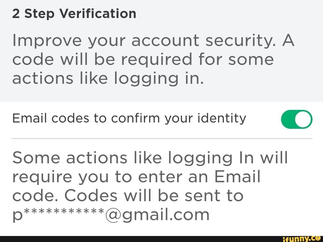 2 step verification roblox не приходит код