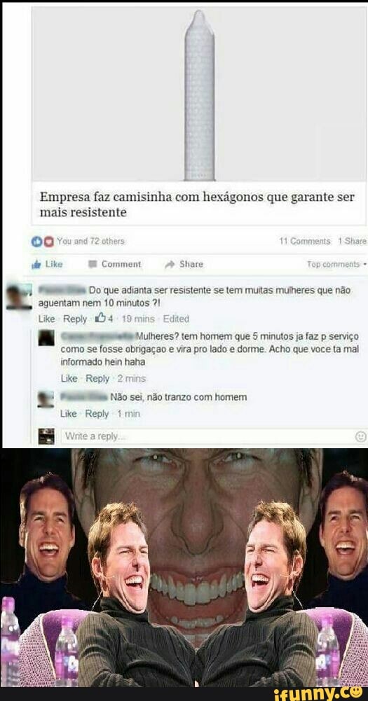 Empresa hexágonos que garante
mais resistente
FS DO que adianta ser resistente se tem muitas mulheres que não
aguentam 10 minutos 7!
que ja p serviço
como se fosse obrigação e vira pro lado e dorme Acho que voce ta mal
informado hein haha
AE 108 ão ses, não tranzo com homem
Like