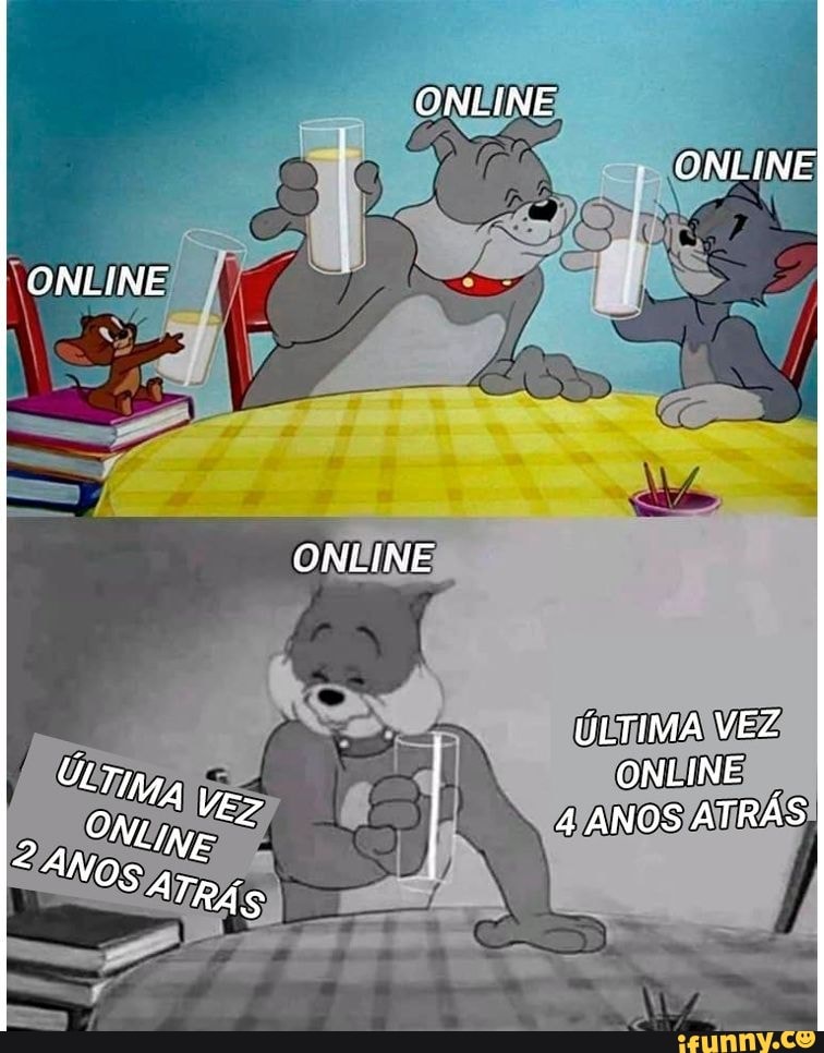 ONLINE
- ONLINE ONLINE ONLINE ÚLTIMA VEZ Útrim, ONLINE VE í
OMUNE 4 ANOS ATRÁS