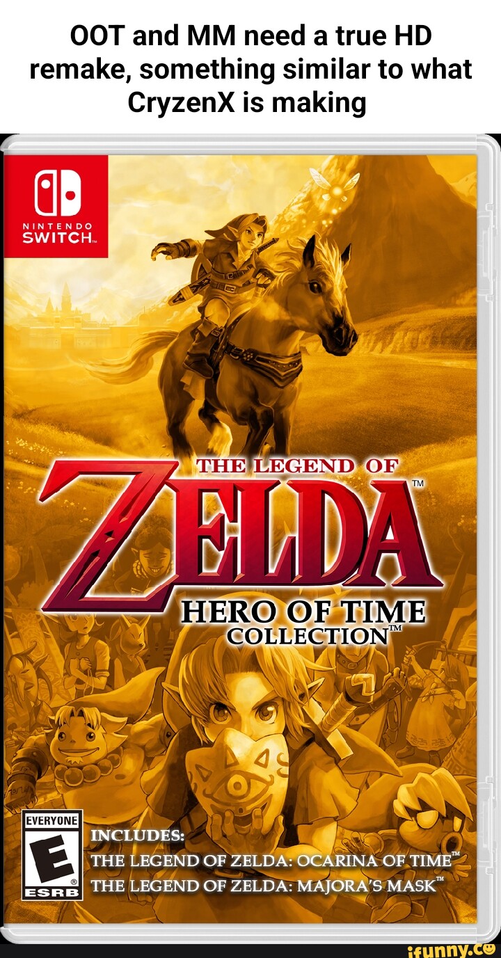 Zelda Ocarina Of Time Remake On The Nintendo Switch?!