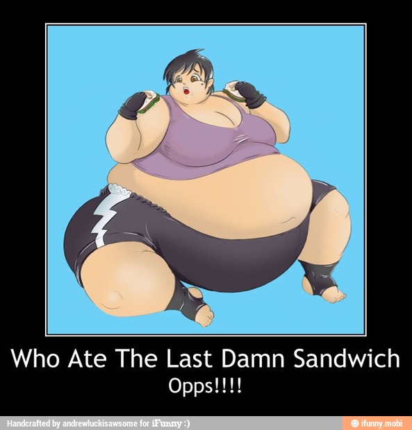 Fat female anime characters
