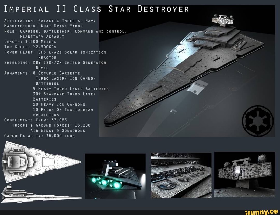 imperial ii star destroyer