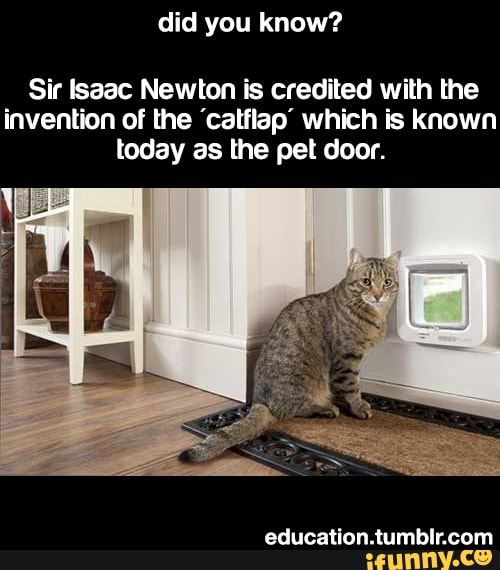 Did You Know Sir Isaac Newton Is Credited With The