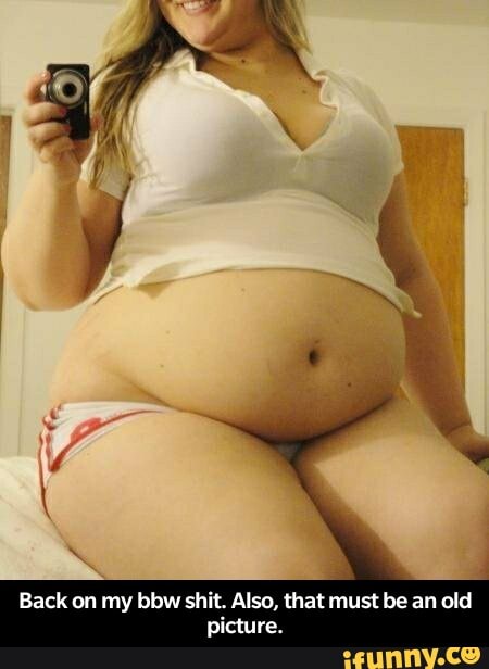 Chubby belly panties woman