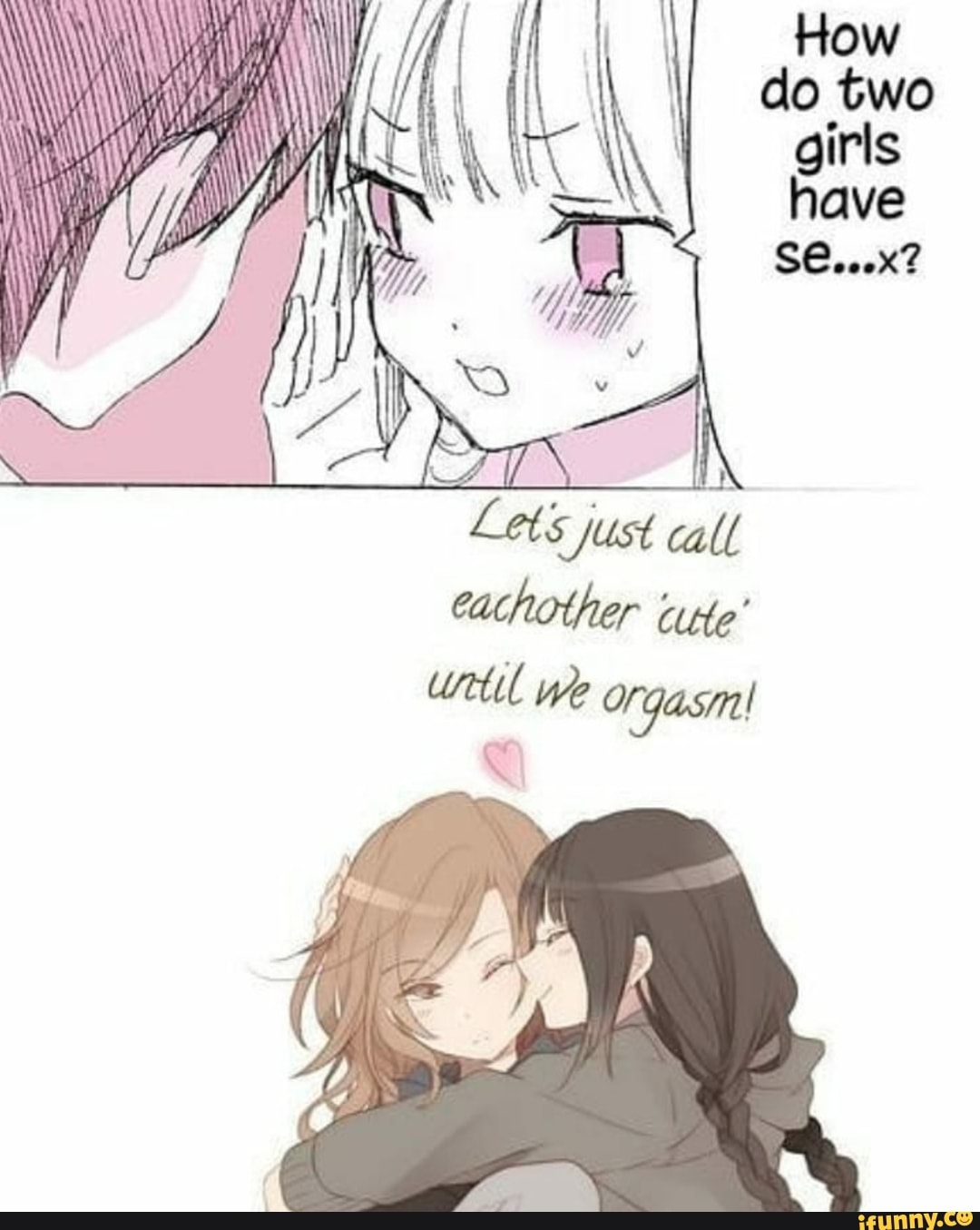 Lets just call
eachother cute'
A