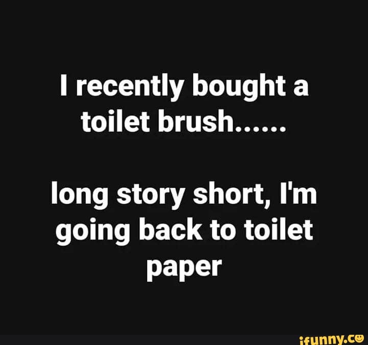 short toilet brush