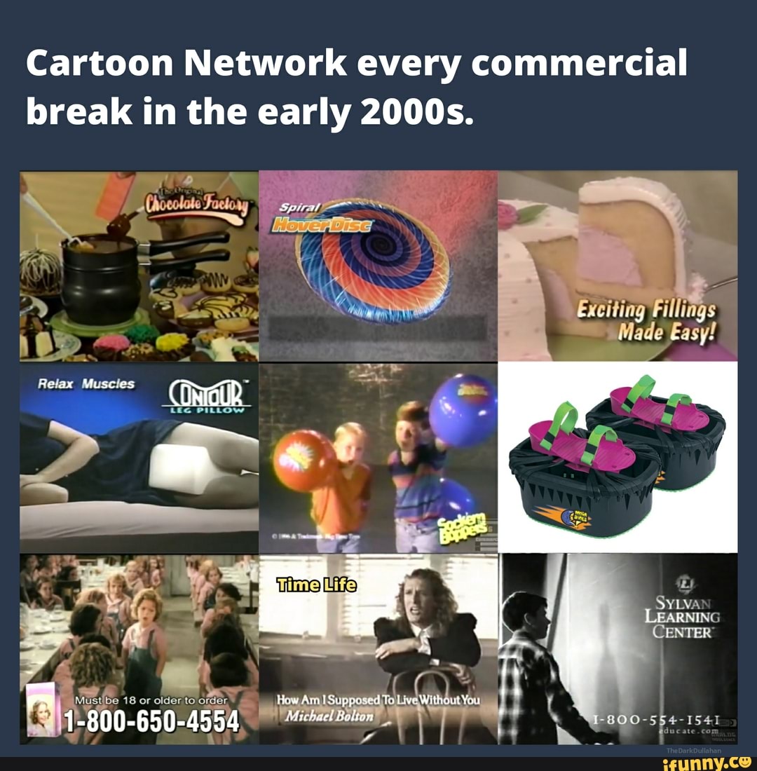 Cartoon network commercial break