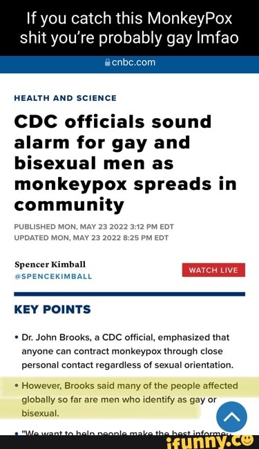 Monkeypox Guidelines If you catch this MonkeyPox shit you're probably gay Imfao HEALTH AND ...