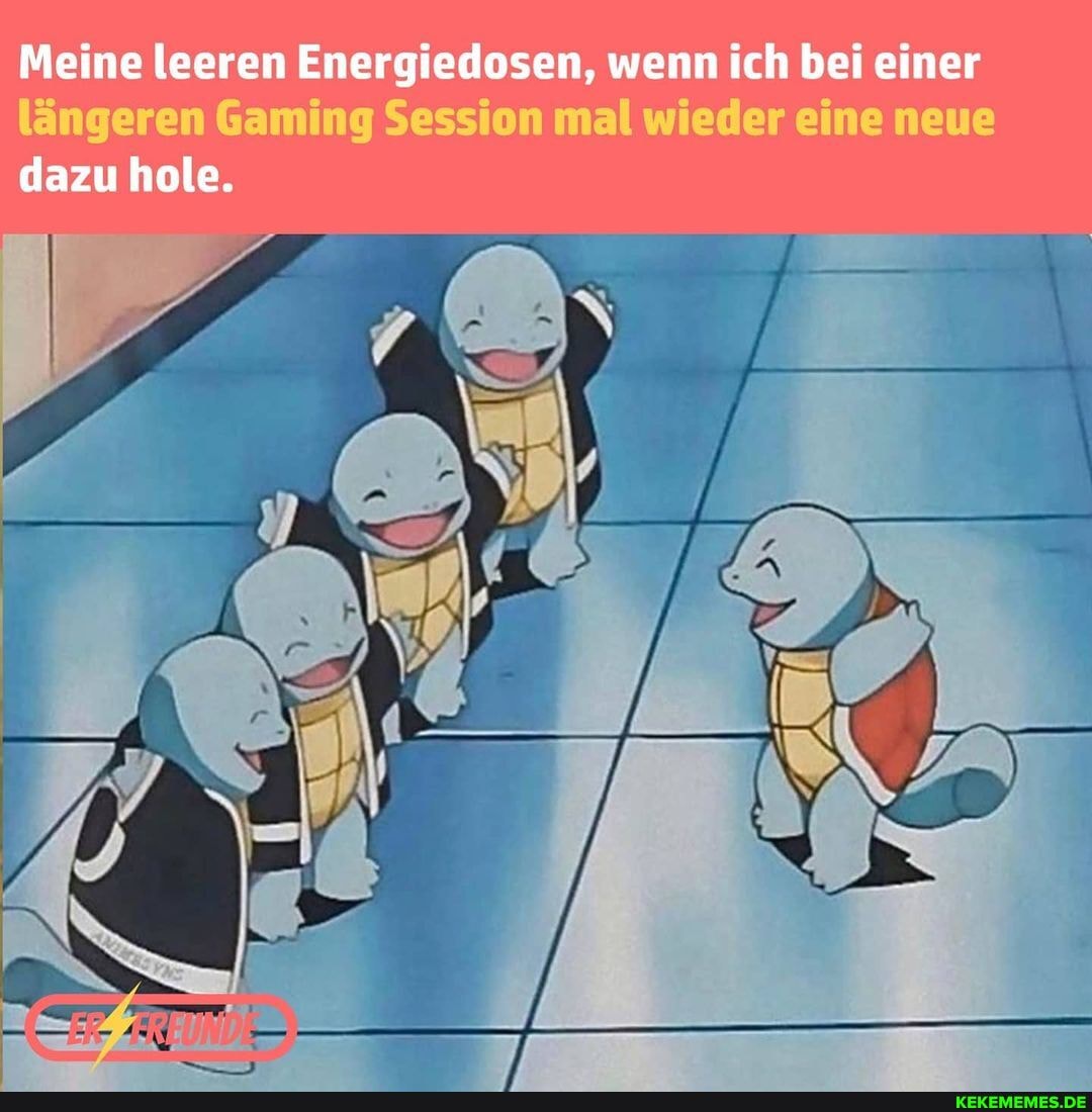 Meine leeren Energiedosen, wenn ich bei einer
\ängeren Gaming Session mal wieder eine neue dazu hole.