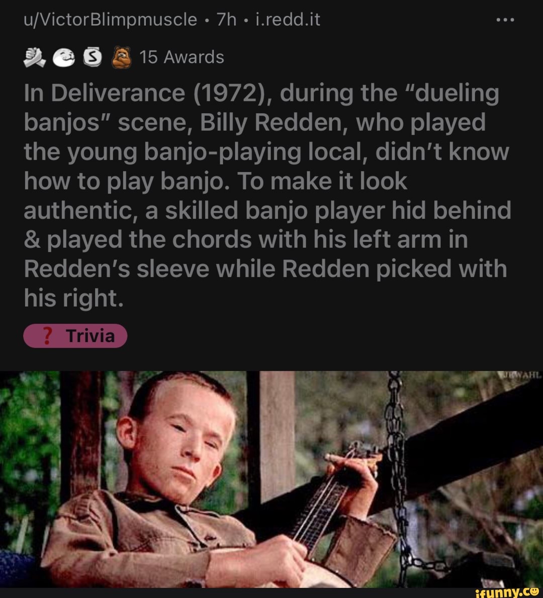 Deliverance Banjo Scene The Dueling Banjos Scene From Deliverance Is