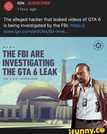 gta 6 leaks fbi
