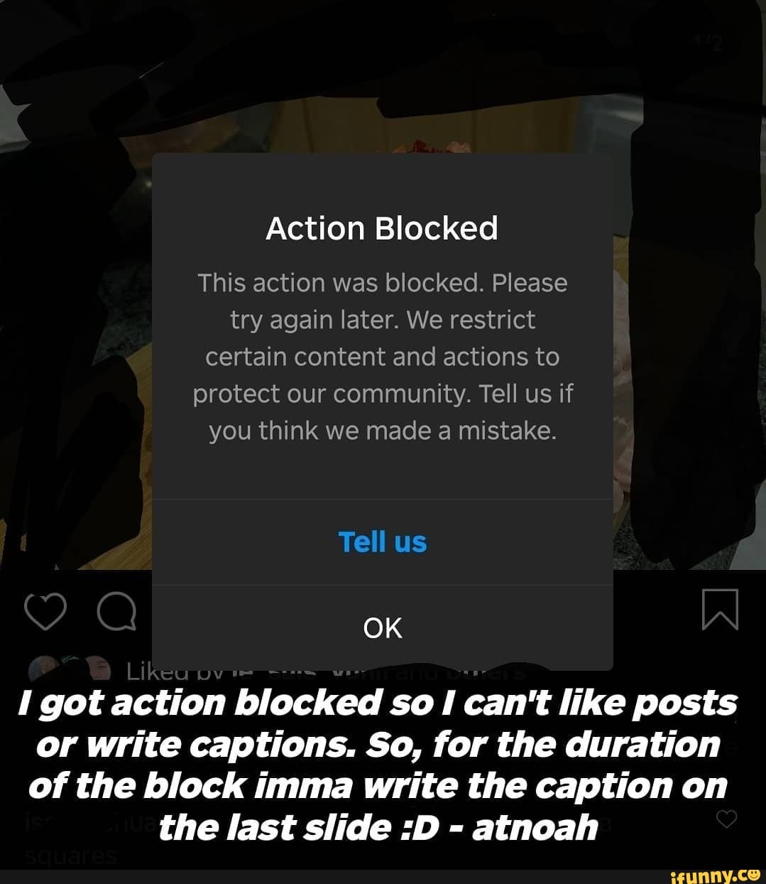 we restrict certain activity instagram solution in hindi
