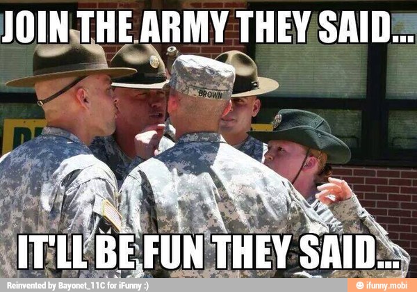 THE ARMY THEY/SAID
YA
JOIN,